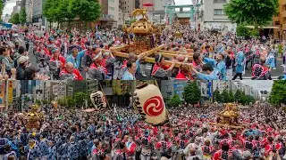 [4K] 4年ぶりに開催された神田祭り（神田明神祭）2023 Kanda Festival in TOKYO Akihabara and Kanda,Japan