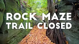 ROCK MAZE TRAIL CLOSED | Garrett County, Maryland