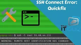 Remote Host Identification has changed - Quickfix