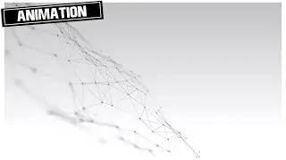 DATA NETWORK PLEXUS GRID | LOOPED BACKGROUND ANIMATION | FREE STOCK ANIMATIONS [CCM]