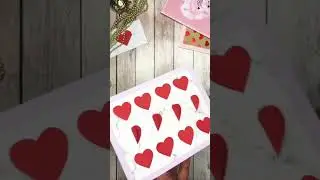 Easy Valentine’s Card💌Gift ideas #shorts #diy #fyp #3d #crafts #viral #valentinesday #tutorial #fy