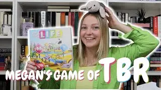 MEGAN'S GAME OF TBR || SEPTEMBER 2023 TBR || ALL NEW PROMPT CARDS!