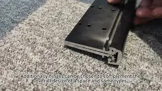 Door frame hinge profiles, threshold strip profiles. Aluminum profile manufacturer
