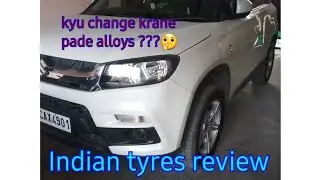 Brezza Alloy Changed But Why ??  | Giti Tyres review | Drive Quality Difference
