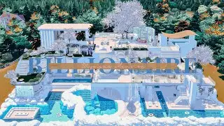 Billionaire Mansion - Olympus - The Heavenly Life of the Gods | Tour House Sim 4 |