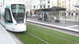 Le tramway T2 arrive à La Garenne-Colombes
