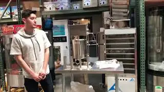 10L Sausage Stuffer Maker Meat Filler Machine Stainless Steel Commercial New