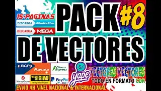 👉PACK #8 DE VECTORES📎/ARCHIVOS PARA PLOTTER DE CORTE/🔰