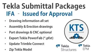 Tekla Submittals - IFA (Issued for Approval)
