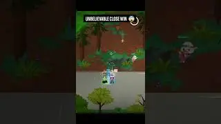 Unbelievable Close Win 😨 | Super Animal Royale | LiamxF | #shorts #sar