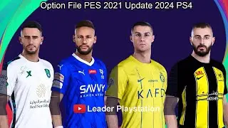 Option File PES 2021 Update 2024 V2 PS4