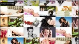 Grid Flash Photo Gallery Template (.fla download)