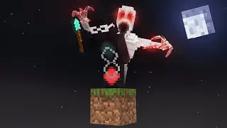 Instalé TODOS Los Mods De TERROR En Minecraft One Block...
