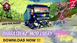 Bharatbenz Truck Mod Bussid ||Bharat Benz Modified Tipper Mod For Bussid || Download Now ||