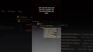 Set up a Node & Express Server in 1min | Javascript Backend Tutorial 2023