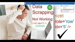 Data Scraping in UiPath | UiPath Data Scrapping Not Working | UiPath Learner