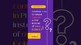 Effortless Alternative: Quick Ways to Echo Variables in PHP 
