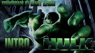 The Hulk (2003) game - intro with soundrack by Danny Elfman