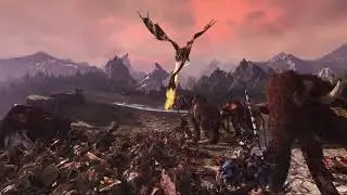 Трогг и Архаон VS  Тирион, эпичная битва !!!Total War Warhammer-2. Битвы из сетевых кампаний.