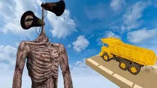 Cars VS BIG Siren Head - Teardown