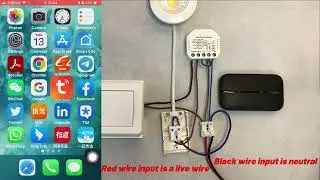 Tuya smart /Smart Life Smart Switch wifi switch Module Mobile Wi-Fi ( personal hotspot) Add Method