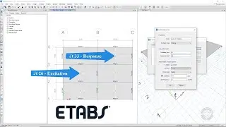 ETABS - 29 Vibration Analysis of Steel Floors: Watch & Learn