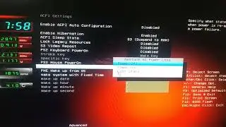 Tắt chế độ máy tính tự khởi động sau khi mất điện và có điện trở lại - Restore AC power loss TB250