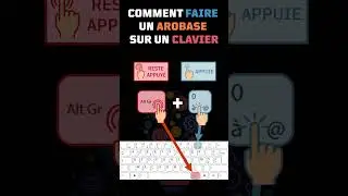 Comment faire un arobase sur un clavier d'ordinateur ?
