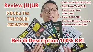 Rekomendasi Buku TNI/POLRI 2024/2025 TERBAGUS!! REVIEW JUJUR Buku Seleksi TNI/POLRI 2024/2025