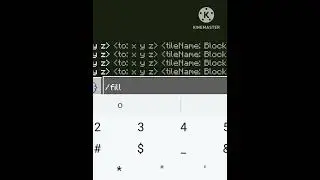 COMO USAR O COMANDO /fill NO MINECRAFT 