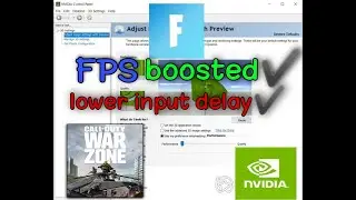 how to optimize Nvidia control panel to get the best settings for performance & Gaming (fps boost)