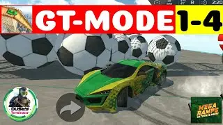 MEGA RAMPS ULTIMATE RACES- 🛡️[GT Stunt mode LEVEL 1-4] 🛡️ ANDROID 📱MOBILE ⚔️GAMEPLAY⚔️