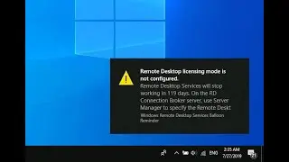 How to Solve No Remote License Servers Available | How to Extend Grace Period of Terminal Server