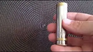Morpheus Style Mod - Mechanical Mod - Stainless Steel & Brass - 18650 / 18500 / 18350