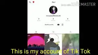Tik Tok account