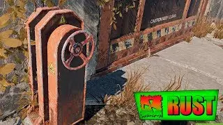 РАСТ Лутаем синий бункер ! где найти красную карту доступа !