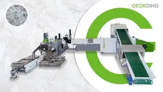 Cutter Compactor Two Stages Recycling Machine | GEORDING