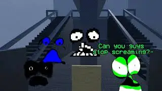 Pizza tower screaming meme but it's Interminable rooms  