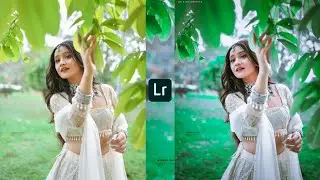 Lightroom green and grey tone photo editing // By #kujureditz #photo_editing #Lr_photo_editing