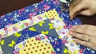 🍁Amazing sewing with scraps at home🍀Greative sewing idea