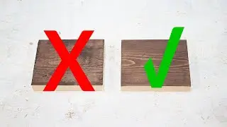 The Easy Secret To Staining Cheap Wood (So It's Not Blotchy)