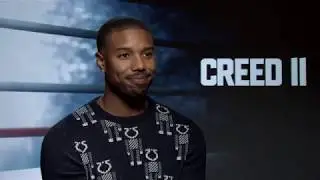 CREED II - Michel B Jordan Talks To Me About His Training!