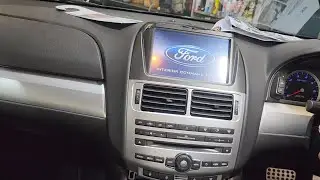 Ford Falcon XR6 failed the radio screen and how to remove and replace it.