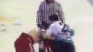 Perhaps the best ice hockey fight ever!