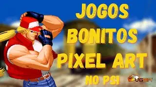 Jogos Bonitos de PlayStation em Pixel Art