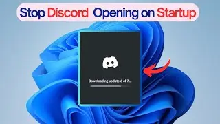 How to Stop Discord from Opening on Startup (2026update) 