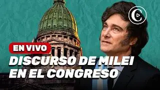 APERTURA DE SESIONES 2026: El discurso de Javier Milei en el Congreso EN VIVO