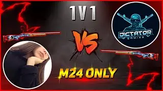 Doctor Pikachu vs QRF Dictator | TDM 1v1 Sniper Match | Pubg Mobile