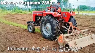 How is the Massey Ferguson 7250 Di Rotavator?