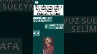 60 Saniyede Genel Kültür Test